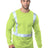 Bayside Men's USA - Made Hi - Visibility Long Sleeve T-Shirt - Lime Green - Bayside 3761 Lime Green S Long Sleeve T-Shirts