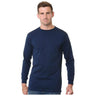 Bayside Men's USA - Made Tall Long Sleeve T-Shirt - Bayside 6200 Navy MT Long Sleeve T-Shirts