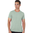 Bayside Unisex 50/50 Fine Jersey T-Shirt - Bayside 9510 Black Frost S Short Sleeve T-Shirts