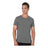 Bayside Unisex 50/50 Fine Jersey T-Shirt - Bayside 9510 Heather Charcoal XS Short Sleeve T-Shirts