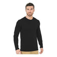Bayside Unisex Fine Jersey Long Sleeve T-Shirt - Bayside 9550 Black S Long Sleeve T-Shirts