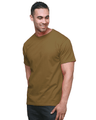 Bayside Unisex Fine Jersey T-Shirt - Coyote Brown - Bayside 9500 Coyote Brown XS Short Sleeve T-Shirts