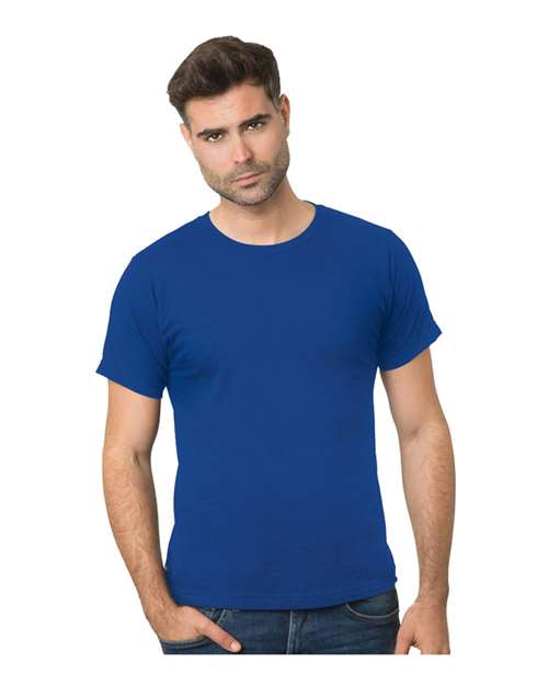 Bayside Unisex Fine Jersey T-Shirt - Royal Blue - Bayside 9500 Royal Blue XS Short Sleeve T-Shirts
