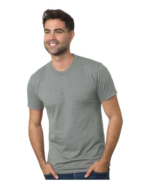 Bayside Unisex Triblend T-Shirt - Tri Asphalt - Bayside 9570 Tri Asphalt XS Short Sleeve T-Shirts
