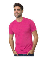 Bayside Unisex Triblend T-Shirt - Tri Fuchsia - Bayside 9570 Tri Fuchsia XS Short Sleeve T-Shirts