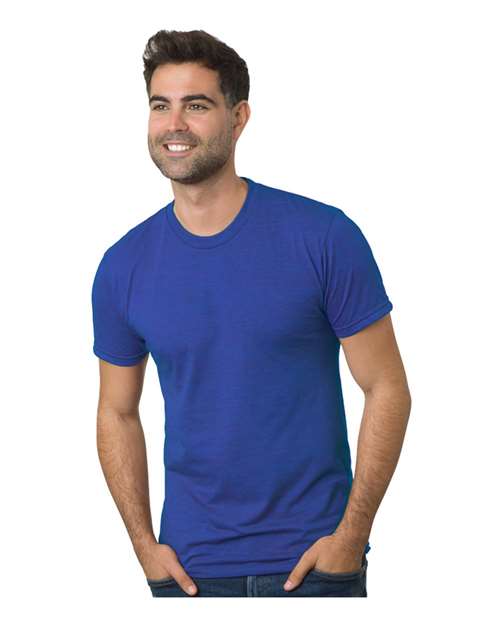 Bayside Unisex Triblend T-Shirt - Tri Royal Blue - Bayside 9570 Tri Royal Blue XS Short Sleeve T-Shirts