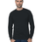 Bayside Unisex Union - Made Long Sleeve Pocket T-Shirt - Bayside 3055 Black S Long Sleeve T-Shirts