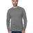 Bayside Unisex Union - Made Long Sleeve Pocket T-Shirt - Bayside 3055 Charcoal S Long Sleeve T-Shirts