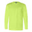 Bayside Unisex Union - Made Long Sleeve Pocket T-Shirt - Bayside 3055 Lime Green S Long Sleeve T-Shirts