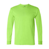 Bayside Unisex Union - Made Long Sleeve T-Shirt - Bayside 2955 Lime Green S Long Sleeve T-Shirts