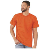 Bayside Unisex Union - Made Pocket T-Shirt - Bayside 3015 Black S Short Sleeve T-Shirts