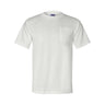 Bayside Unisex Union - Made Pocket T-Shirt - Bayside 3015 White S Short Sleeve T-Shirts