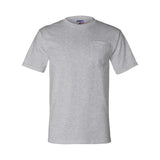 Bayside Unisex Union - Made Pocket T-Shirt - Bayside 3015 White S Short Sleeve T-Shirts