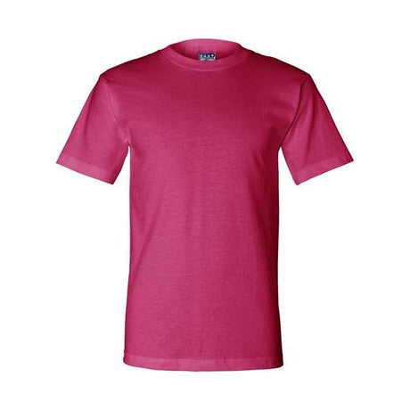 Bayside Unisex Union - Made T-Shirt - Bright Pink - Bayside 2905 Bright Pink S Short Sleeve T-Shirts