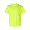 Bayside Unisex USA - Made 50/50 T-Shirt - Bayside 1701 Safety Green S Short Sleeve T-Shirts