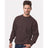 Bayside Unisex USA - Made Crewneck Sweatshirt - Chocolate - Bayside 1102 Chocolate S Crewneck Sweatshirts