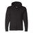 Bayside Unisex USA - Made Full - Zip Hooded Sweatshirt - Bayside 900 Black S Zip Hoodies