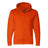 Bayside Unisex USA - Made Full - Zip Hooded Sweatshirt - Bayside 900 Bright Orange S Zip Hoodies