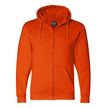 Bayside Unisex USA - Made Full - Zip Hooded Sweatshirt - Bayside 900 Bright Orange S Zip Hoodies