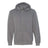 Bayside Unisex USA - Made Full - Zip Hooded Sweatshirt - Bayside 900 Charcoal S Zip Hoodies