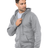 Bayside Unisex USA - Made Full - Zip Hooded Sweatshirt - Bayside 900 Dark Ash S Zip Hoodies