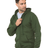 Bayside Unisex USA - Made Full - Zip Hooded Sweatshirt - Bayside 900 Hunter Green S Zip Hoodies