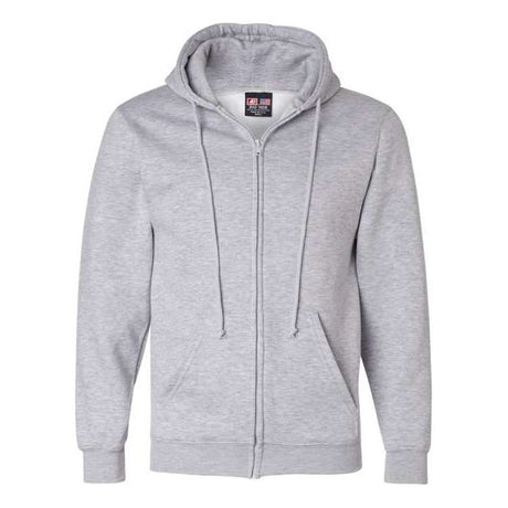 Bayside Unisex USA - Made Full - Zip Hooded Sweatshirt - Bayside 900 Navy S Zip Hoodies