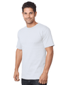 Bayside Unisex USA - Made Heavyweight Ring - spun T-Shirt - Bayside 5910 White S Short Sleeve T-Shirts