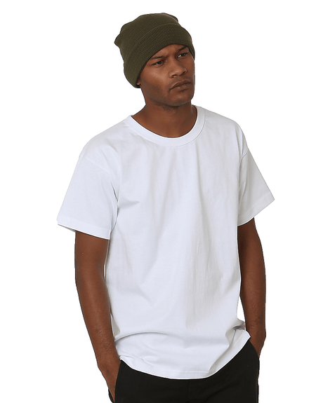 Bayside Unisex USA - Made Heavyweight T-Shirt - Bayside 5470 White S Short Sleeve T-Shirts