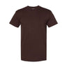 Bayside Unisex USA - Made Heavyweight T-Shirt - Chocolate - Bayside 5100 Chocolate S Short Sleeve T-Shirts