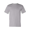 Bayside Unisex USA - Made Heavyweight T-Shirt - Silver - Bayside 5100 Silver 2XL Short Sleeve T-Shirts