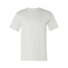Bayside Unisex USA - Made Heavyweight T-Shirt - White - Bayside 5100 White S Short Sleeve T-Shirts