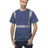Bayside Unisex USA - Made Hi - Visibility Comfort Trim T-Shirt - Bohemian Blue - Bayside 3700 Bohemian Blue S Short Sleeve T-Shirts