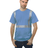 Bayside Unisex USA - Made Hi - Visibility Comfort Trim T-Shirt - Carolina Blue - Bayside 3700 Carolina Blue S Short Sleeve T-Shirts
