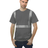 Bayside Unisex USA - Made Hi - Visibility Comfort Trim T-Shirt - Charcoal - Bayside 3700 Charcoal S Short Sleeve T-Shirts