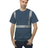 Bayside Unisex USA - Made Hi - Visibility Comfort Trim T-Shirt - Denim - Bayside 3700 Denim S Short Sleeve T-Shirts