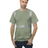 Bayside Unisex USA - Made Hi - Visibility Comfort Trim T-Shirt - Safari - Bayside 3700 Safari S Short Sleeve T-Shirts