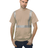 Bayside Unisex USA - Made Hi - Visibility Comfort Trim T-Shirt - Sand - Bayside 3700 Sand S Short Sleeve T-Shirts