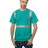 Bayside Unisex USA - Made Hi - Visibility Comfort Trim T-Shirt - Teal - Bayside 3700 Teal S Short Sleeve T-Shirts