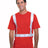 Bayside Unisex USA - Made Hi - Visibility Performance T-Shirt - Bayside 3755 Charcoal S Short Sleeve T-Shirts
