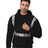 Bayside Unisex USA - Made High Visibility Hooded Sweatshirt - Bayside 3739 Black S Sweatshirts