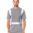 Bayside Unisex USA - Made High Visibility Pocket T-Shirt - Dark Ash - Bayside 3771 Dark Ash S Short Sleeve T-Shirts