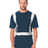 Bayside Unisex USA - Made High Visibility Pocket T-Shirt - Navy - Bayside 3771 Navy S Short Sleeve T-Shirts