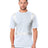 Bayside Unisex USA - Made High Visibility Pocket T-Shirt - White - Bayside 3771 White S Short Sleeve T-Shirts