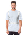 Bayside Unisex USA - Made High Visibility Pocket T-Shirt - White - Bayside 3771 White S Short Sleeve T-Shirts