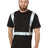 Bayside Unisex USA - Made High Visibility T-Shirt - Black - Bayside 3751 Black S Short Sleeve T-Shirts