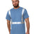 Bayside Unisex USA - Made High Visibility T-Shirt - Carolina Blue - Bayside 3751 Carolina Blue S Short Sleeve T-Shirts