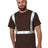 Bayside Unisex USA - Made High Visibility T-Shirt - Chocolate - Bayside 3751 Chocolate S Short Sleeve T-Shirts