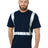 Bayside Unisex USA - Made High Visibility T-Shirt - Navy - Bayside 3751 Navy S Short Sleeve T-Shirts