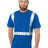 Bayside Unisex USA - Made High Visibility T-Shirt - Royal Blue - Bayside 3751 Royal Blue S Short Sleeve T-Shirts
